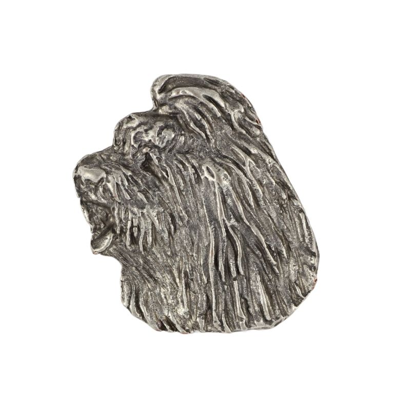 Owczarek staroangielski Bobtail pin posrebrzony w pudełku Art-Dog