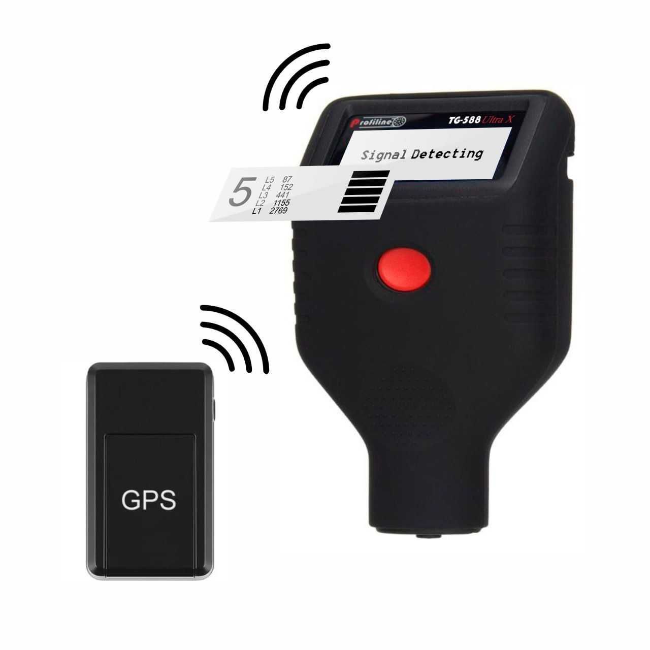 Товщиномір Profiline TG-588 Ultra X з пошуком GPS-трекерів Рівне