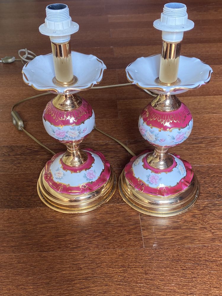 Candeeiros Porcelana pintura chinesa