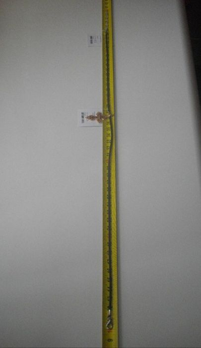 Крестик в позолоте на жгутике, бусах Новый