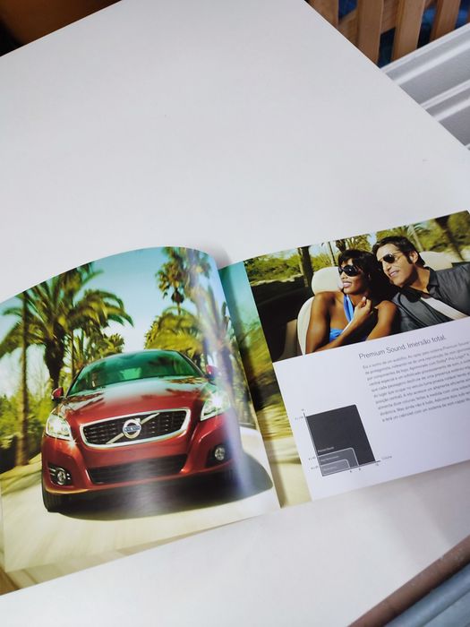 Brochura / Folheto Volvo C70