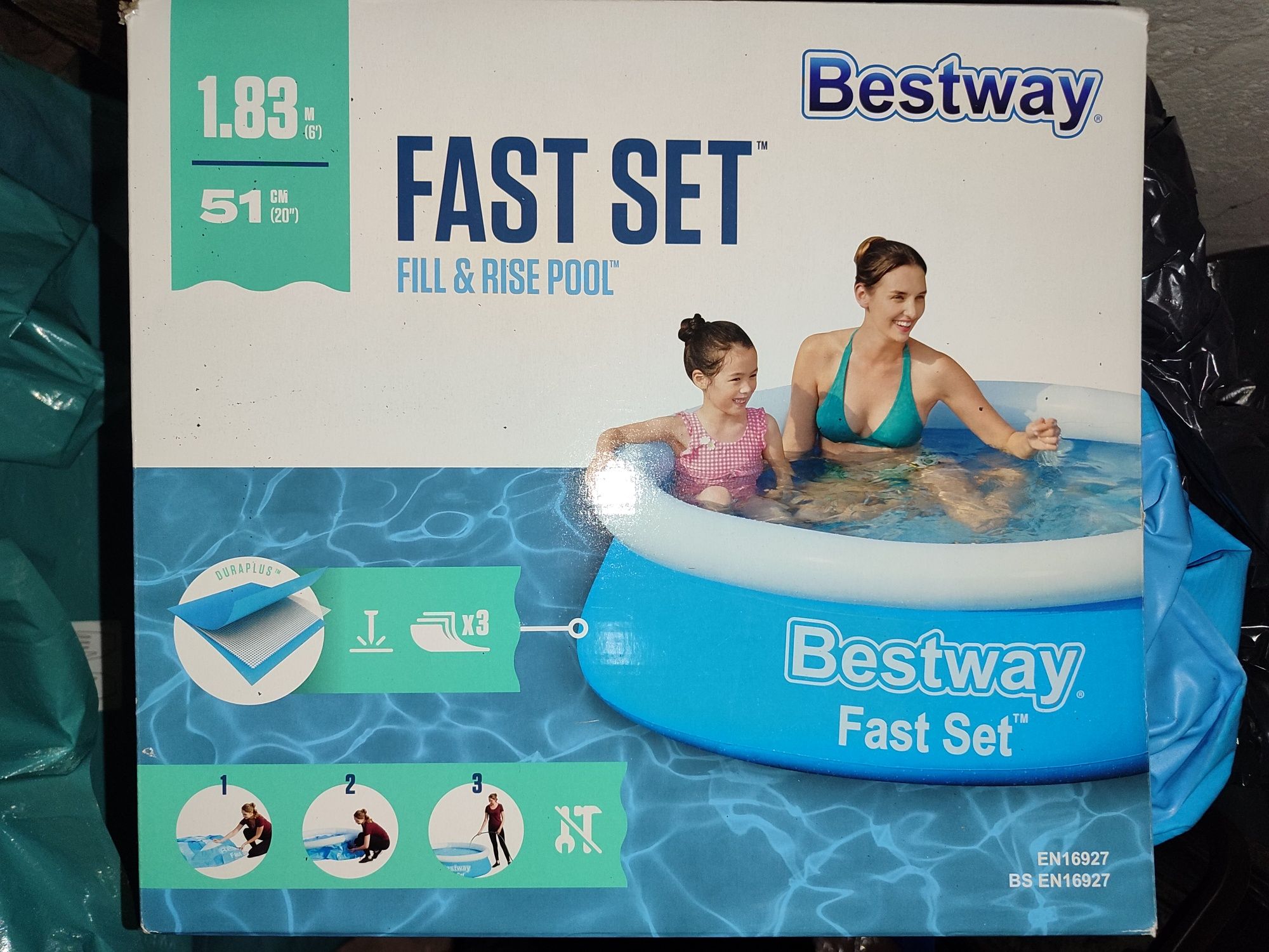 Basen bestway fast set