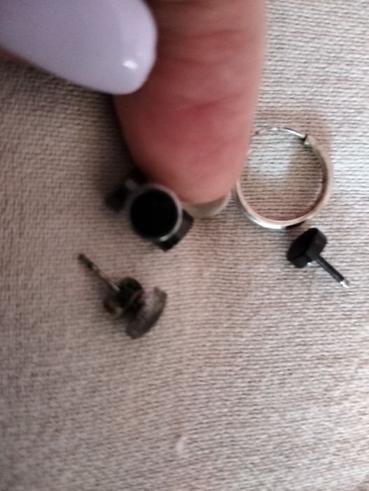 Сережки серебряные и не только