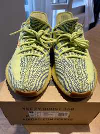 adidas yeezy boost 350 v2 frozen yellow 42 2/3 green black grey