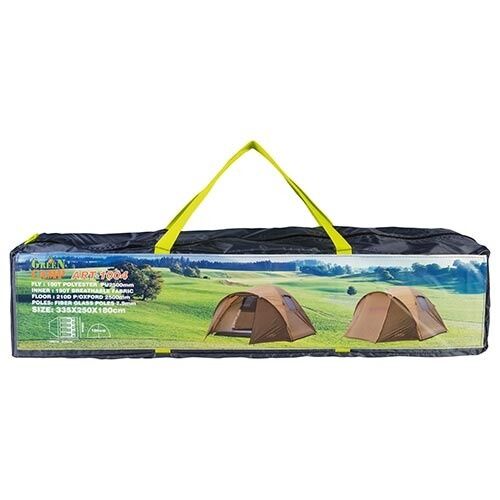 Палатка туристическая 4-х местная Green Camp 1004