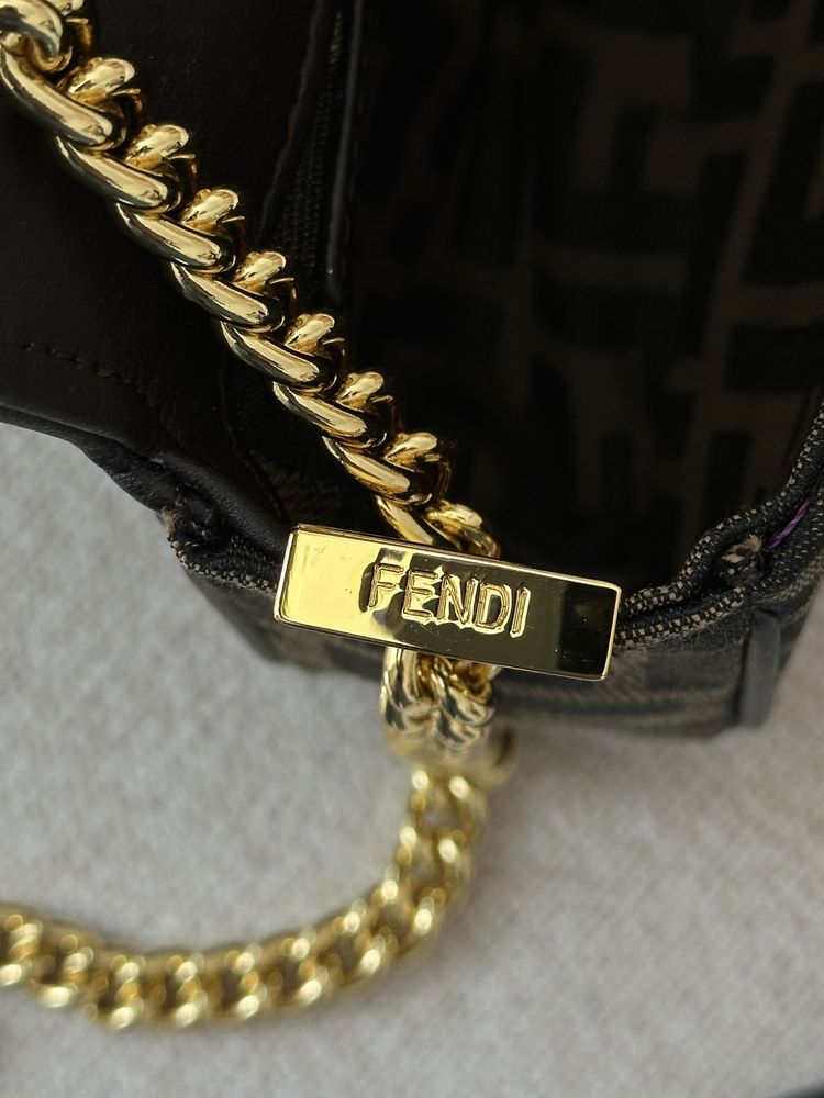 Torebka Fendi baguette chain ff