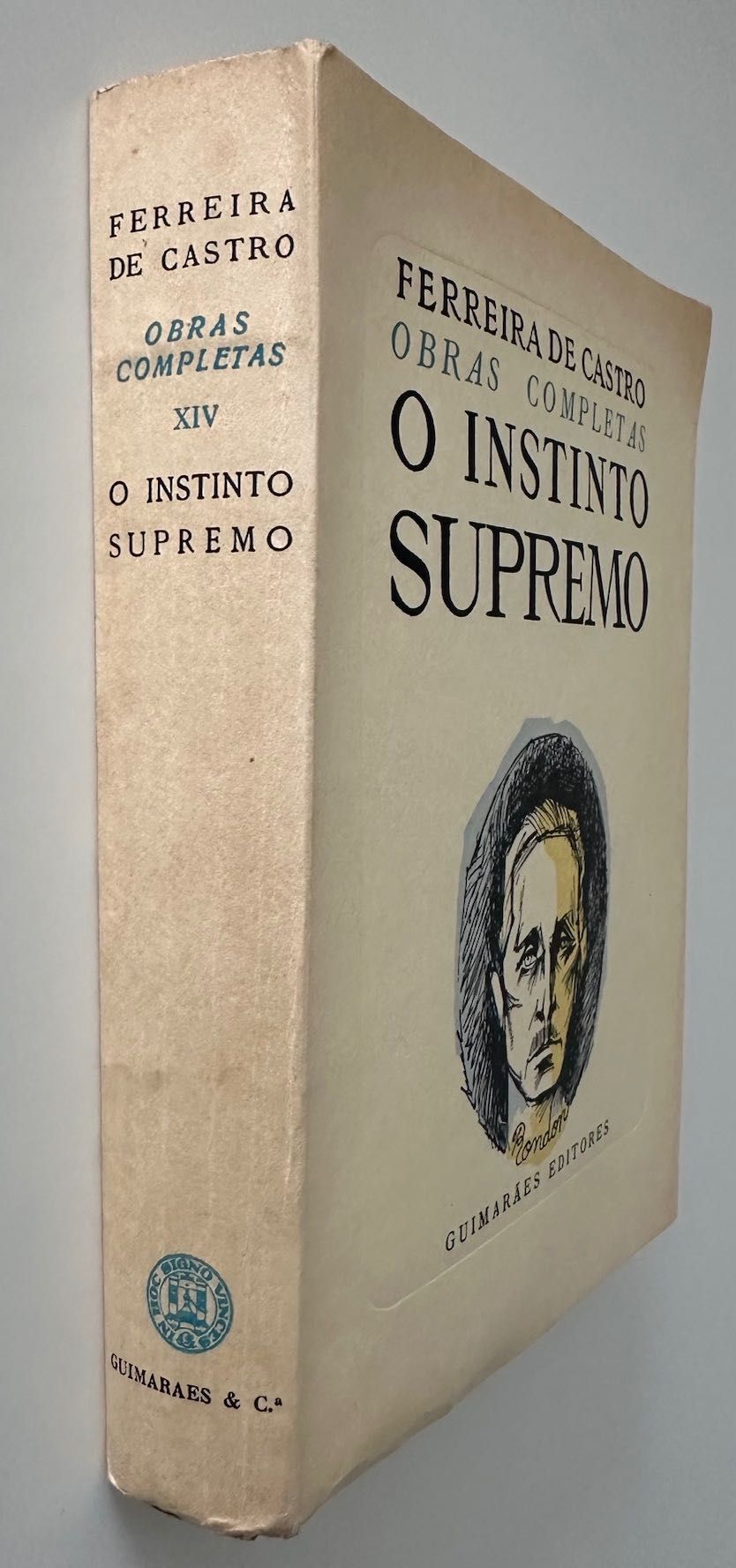 O Instinto Supremo - Ferreira de Castro - 1ª edição