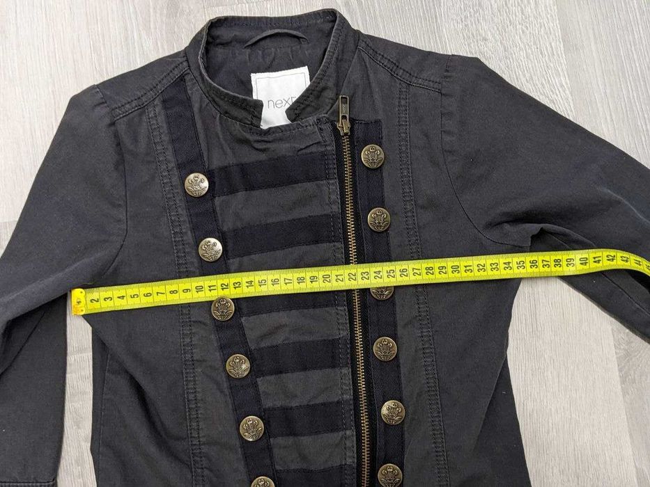Джинсовый пиджак/курточка на девочку от NEXT, размер 122см/7лет