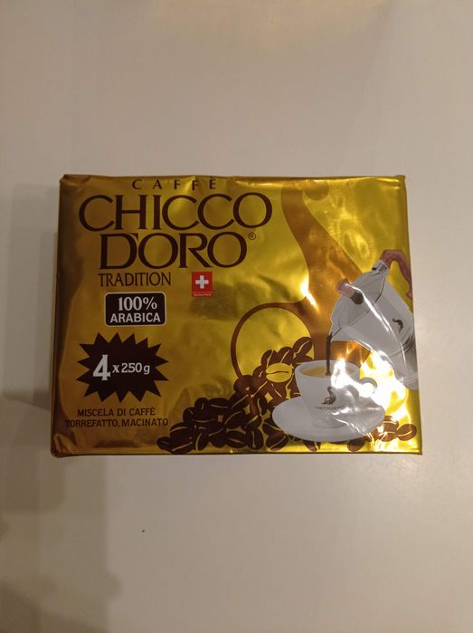 4x 250g Arabika kawa mielona Chicco D'oro Swiss