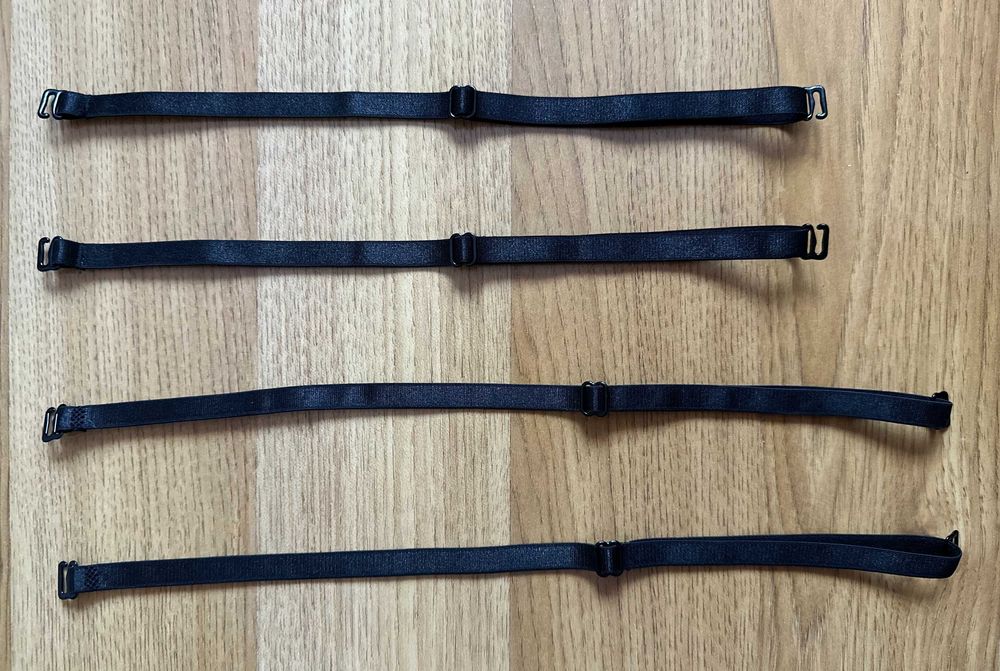 Бретели, бретельки для лифчика чёрные