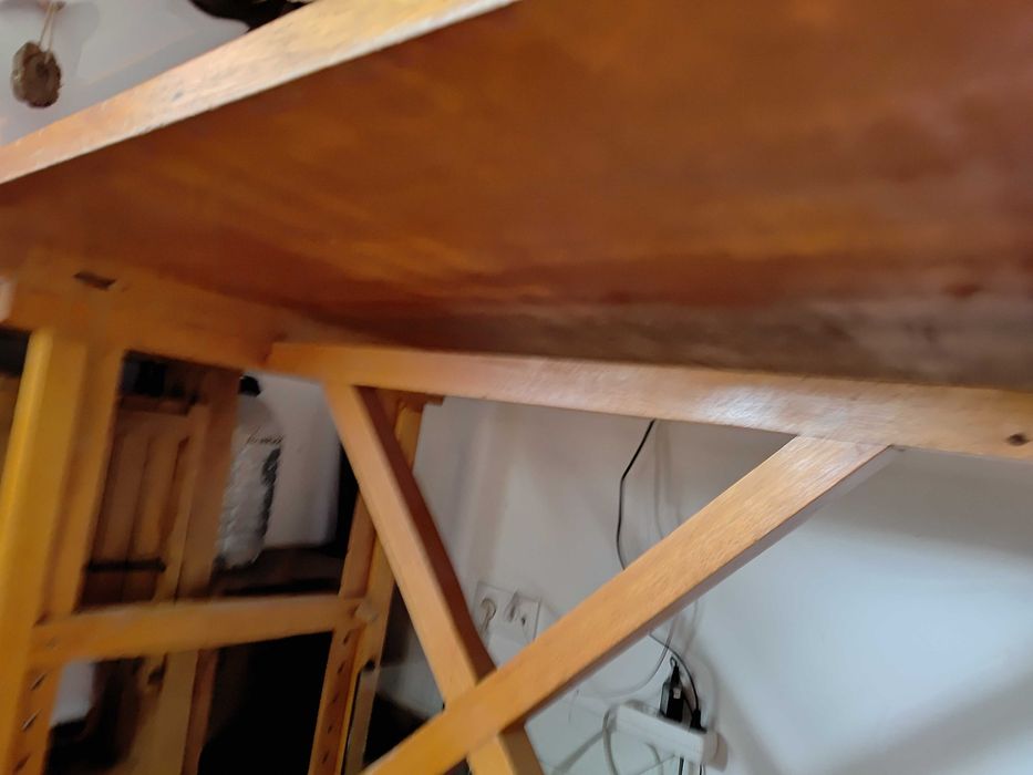 Estirador madeira totalmente funcional