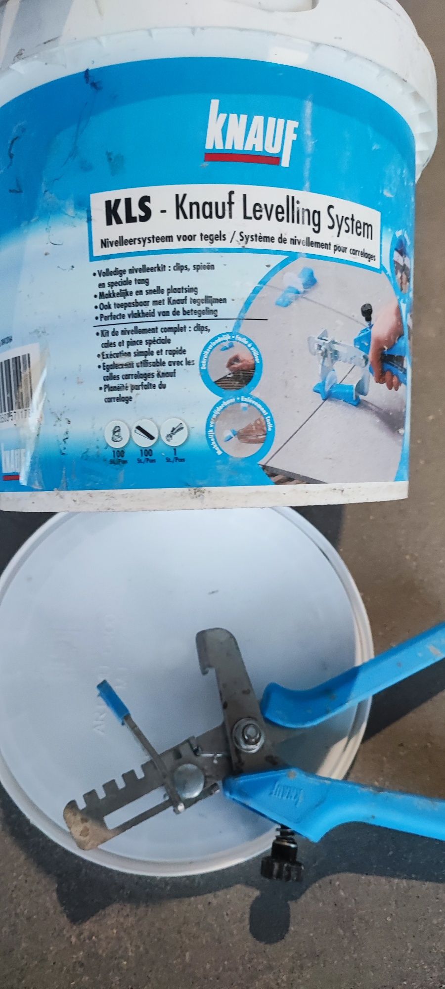 Knauf Leveling System KLS + gratis paczka klipsow