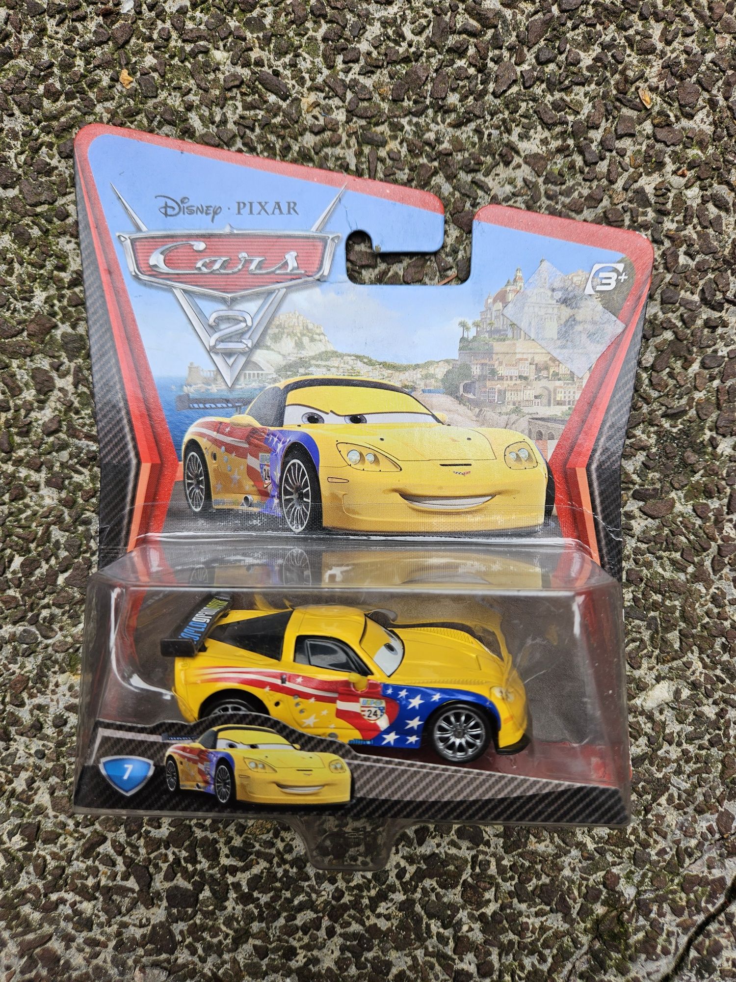 Jeff Gorvette metalowe Auto z bajki Cars Auta Disney Pixar
Firma Matte