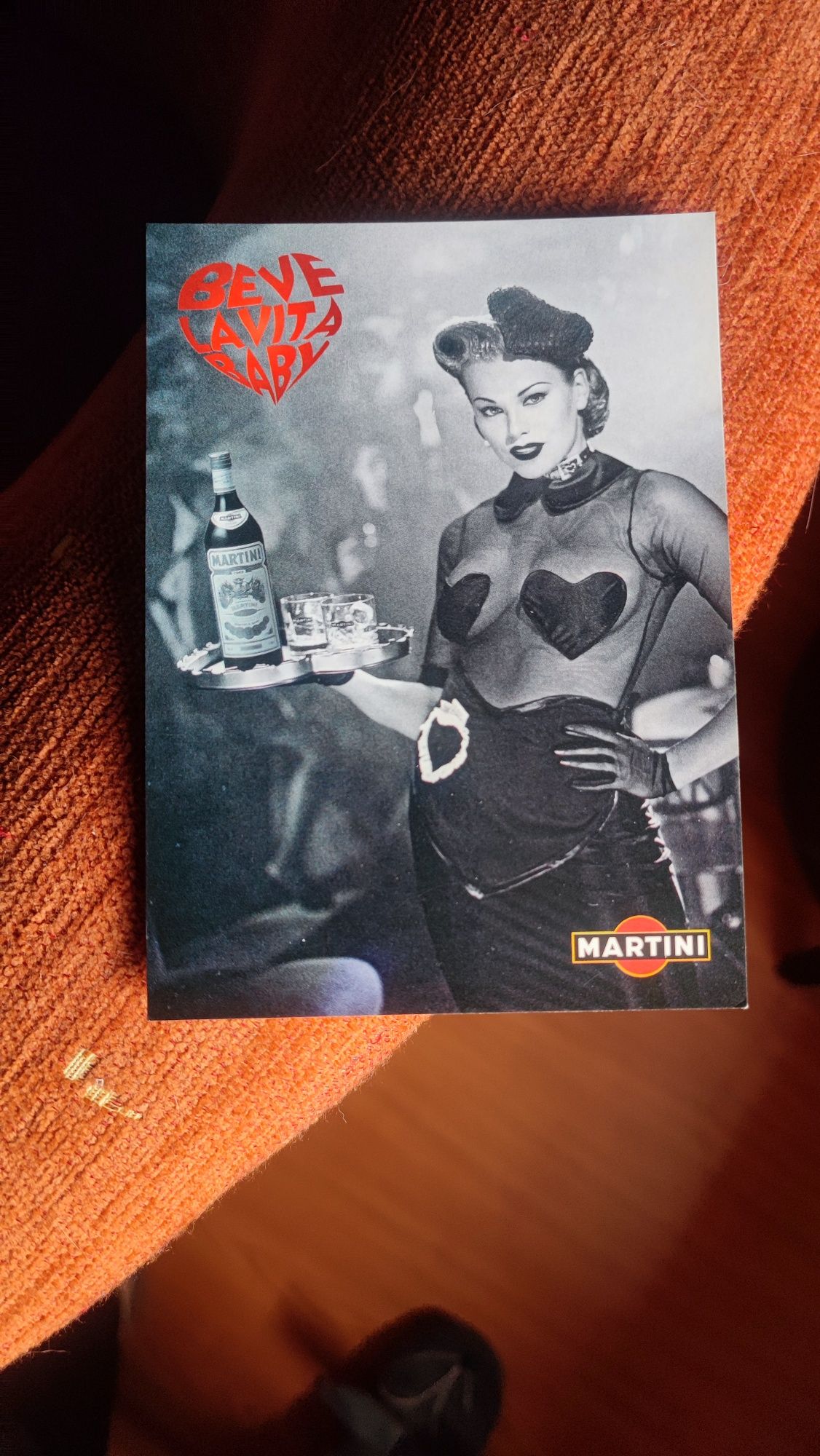 Kartka pocztówka Martini