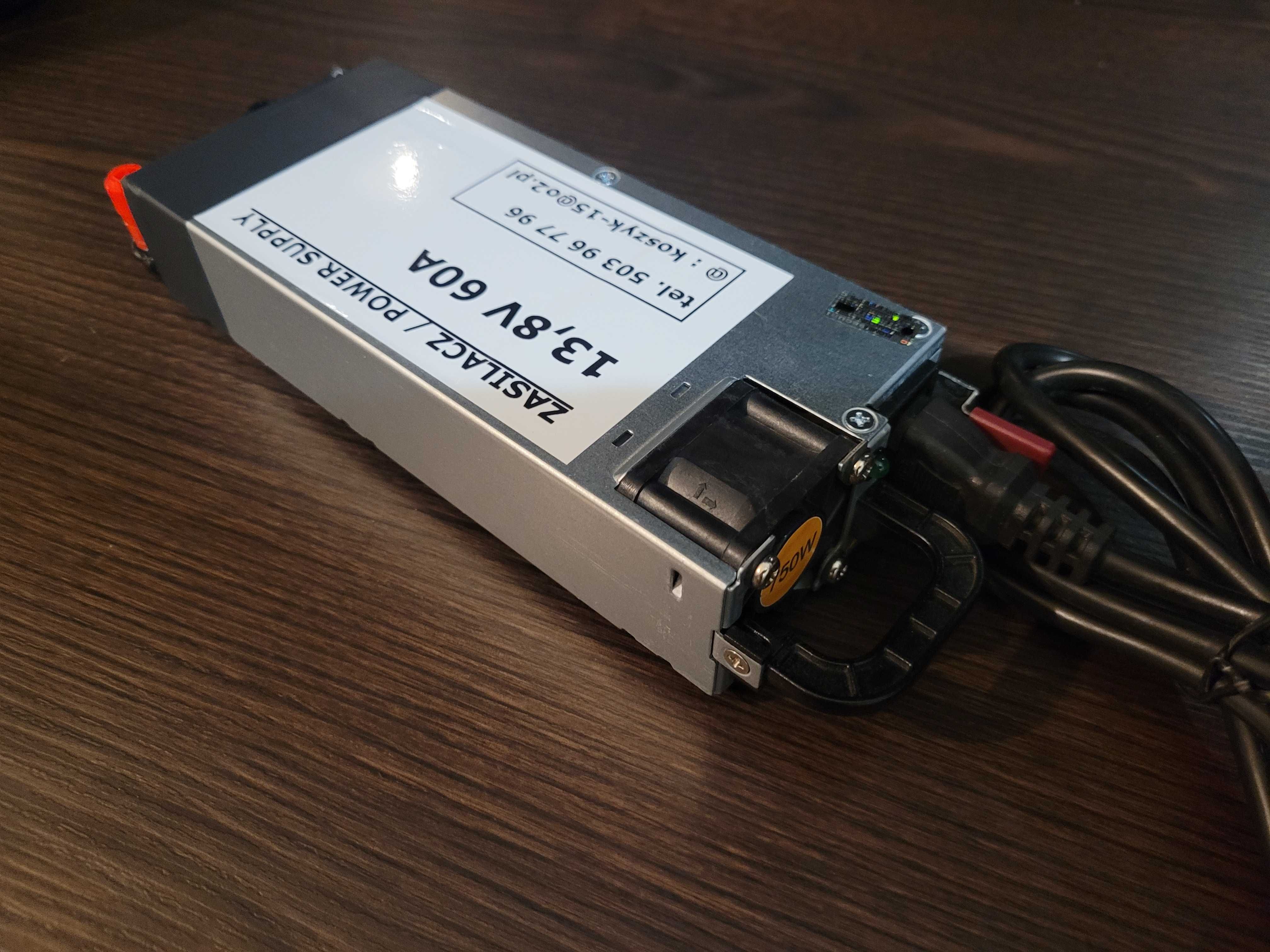 Zasilacz 13,8V 60/65A Car audio/Cb radio/Radio KF / FV ! Gwarancja 24M