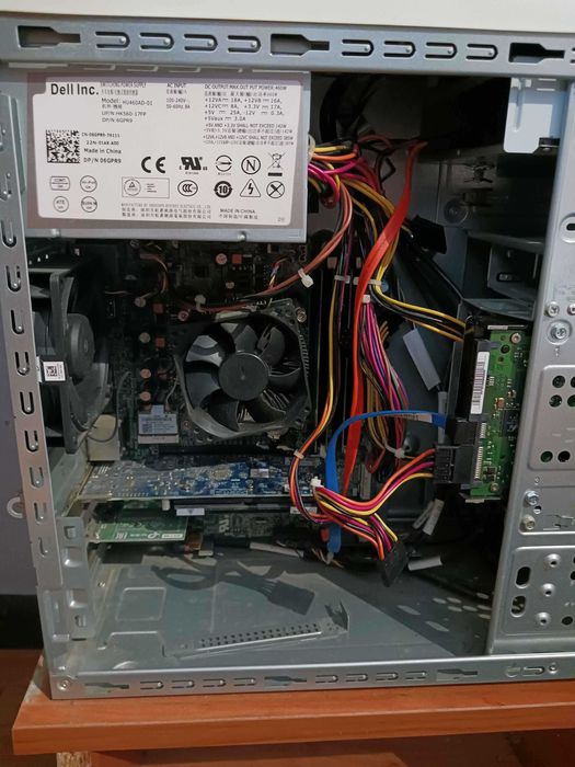 PC DELL XPS 8500 monitor BENQ GL2250 klawiatura myszka logitech MK235