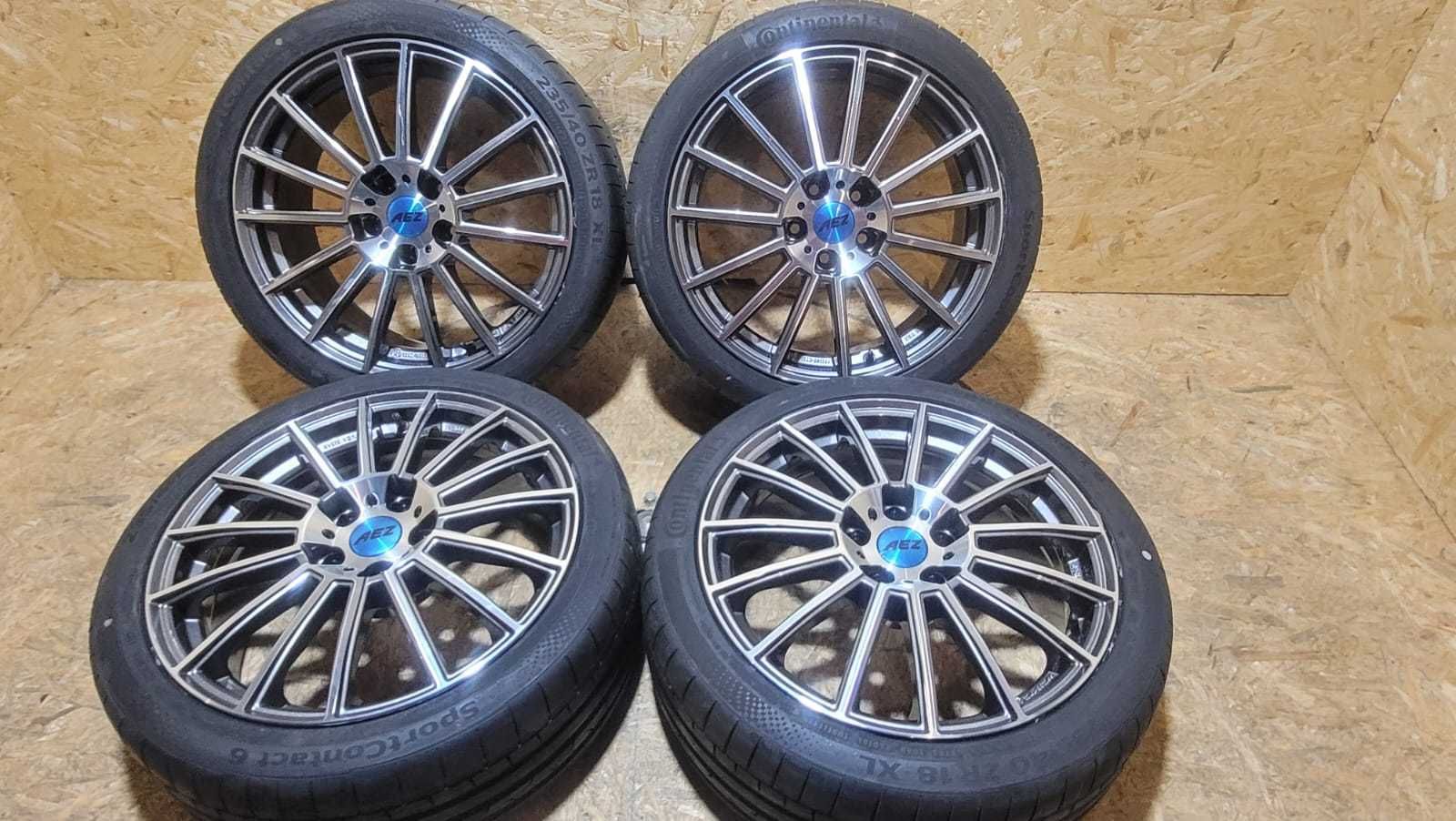 Koła letnie 5x112 8j 18" et 34 Continental 235/40/18 VW Scirocco