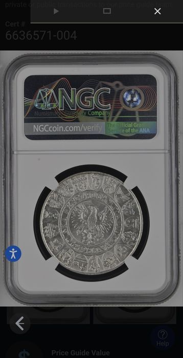 Mieszko I Dąbrówka NGC MS 64