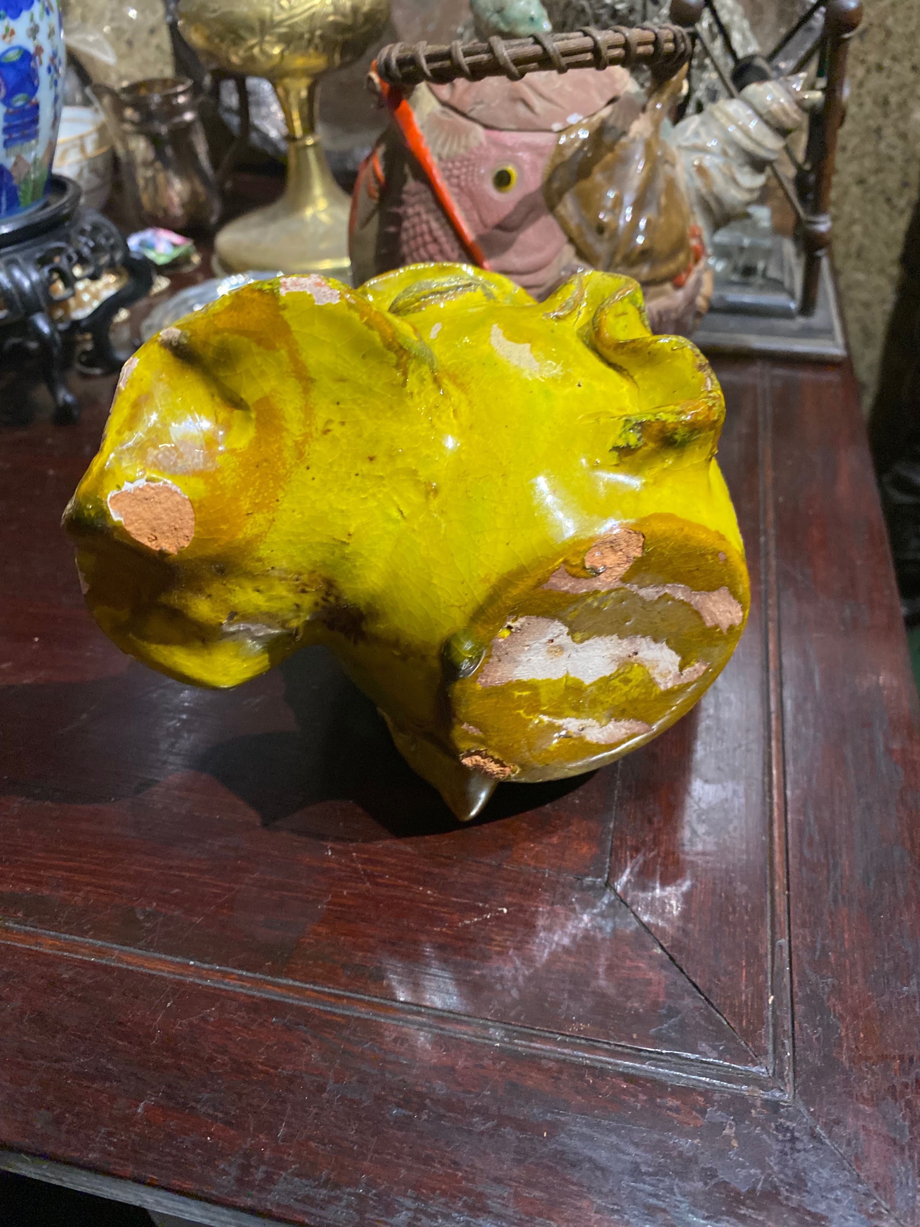 Caneca Cerâmica vidrada José Franco Anos 40