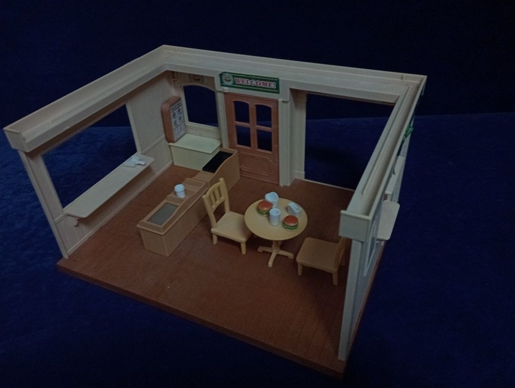 Sylvanian Families hamburger restaurant