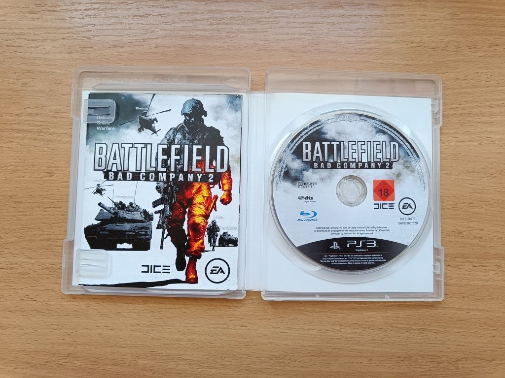 Battlefield Bad Company 2,na PS3, stan bdb, możliwa wysyłka