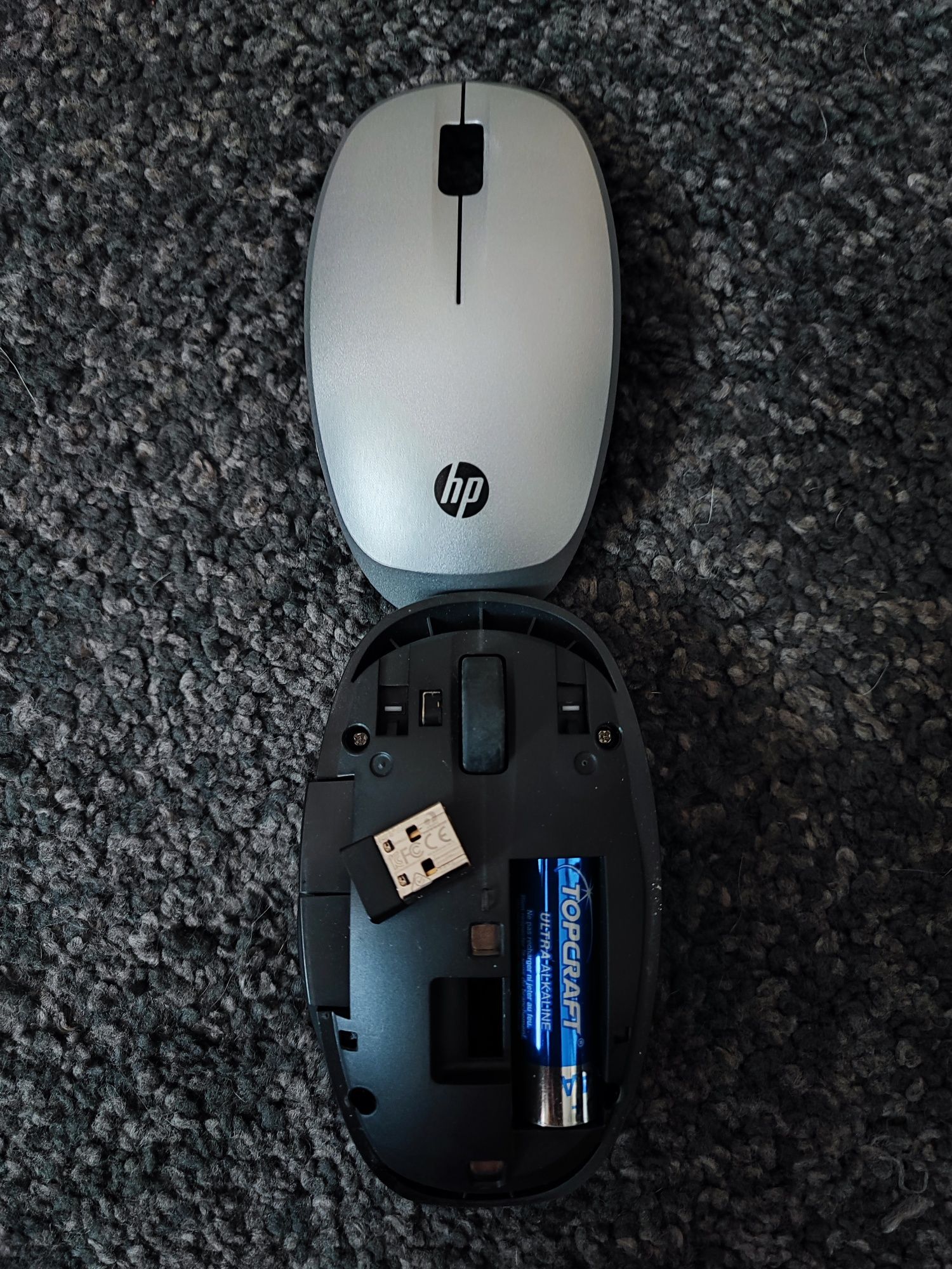 Rato HP com conexão por pen ou bluetooth