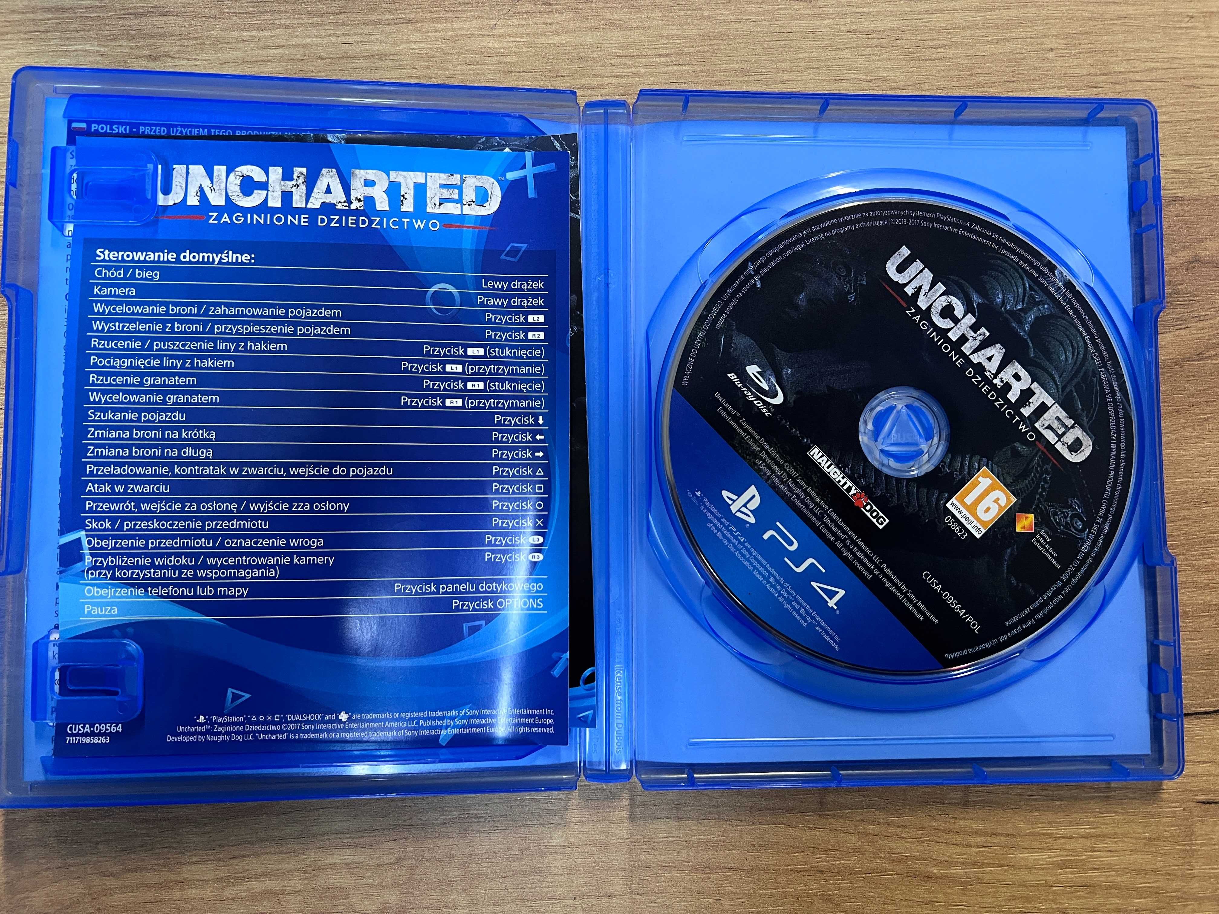Uncharted Zaginione Dziedzictwo PS4 | Sprzedaż | Skup | Jasło