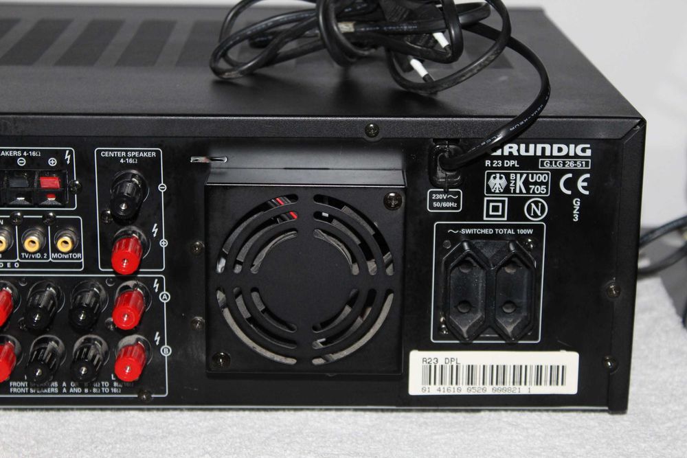 GRUNDIG FINE ARTS R23 RDS Amplituner wzmacniacz kino domowe Wysyłka