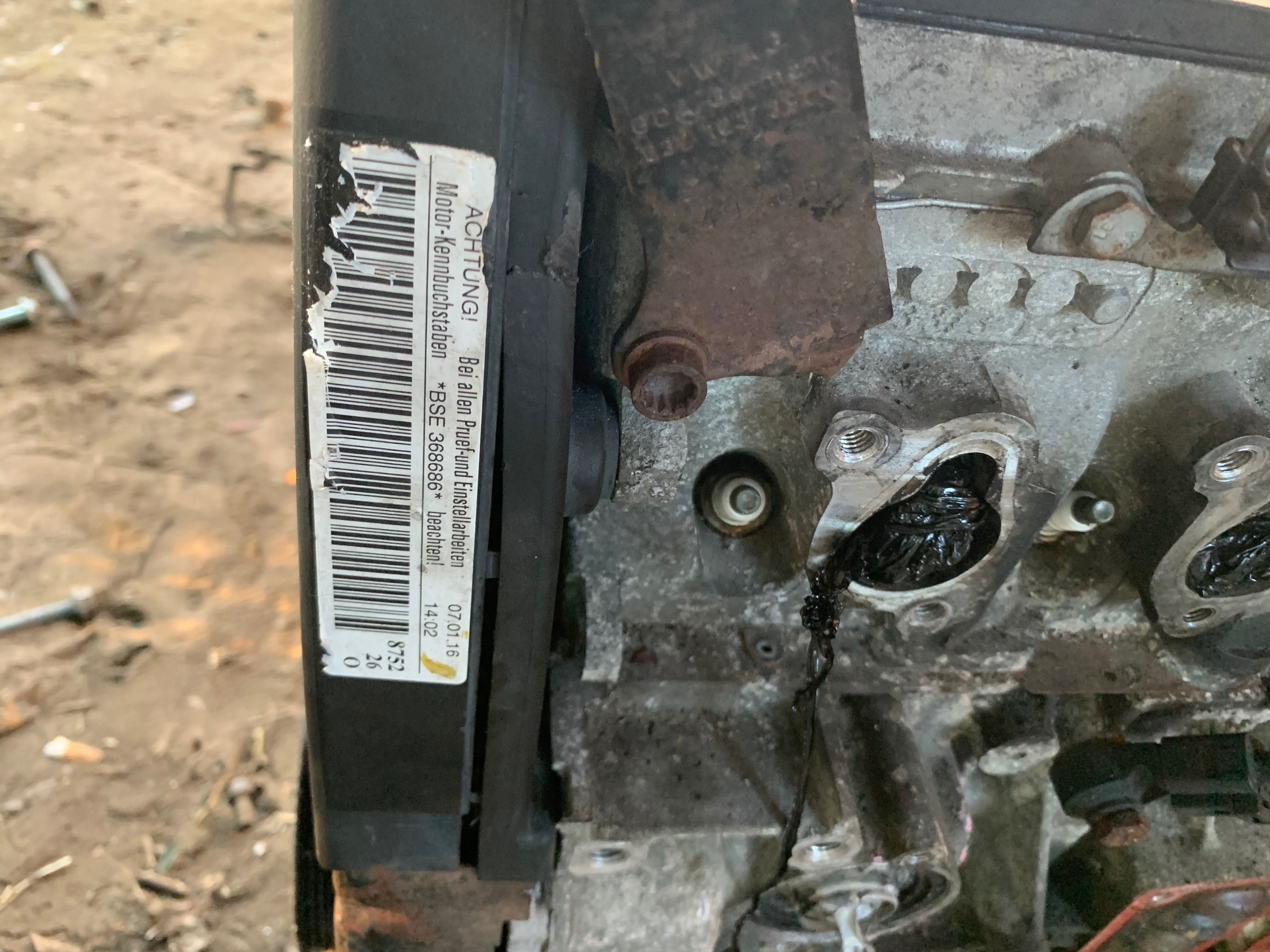 Мотор двигун 1.6 mpi BSE BGU Skoda Octavia a5 Golf5 passat b6 160 т.км