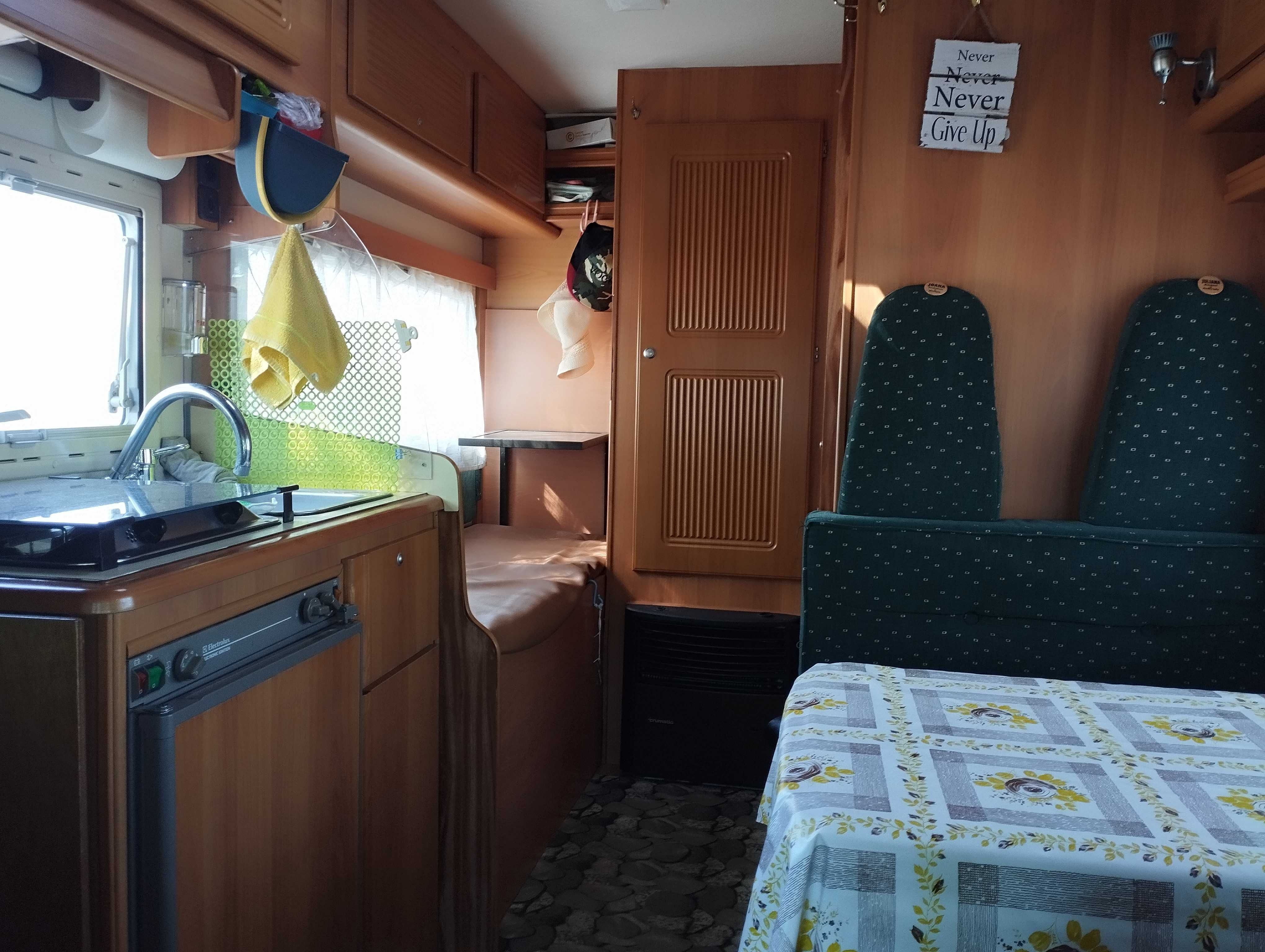 Autocaravana como nova