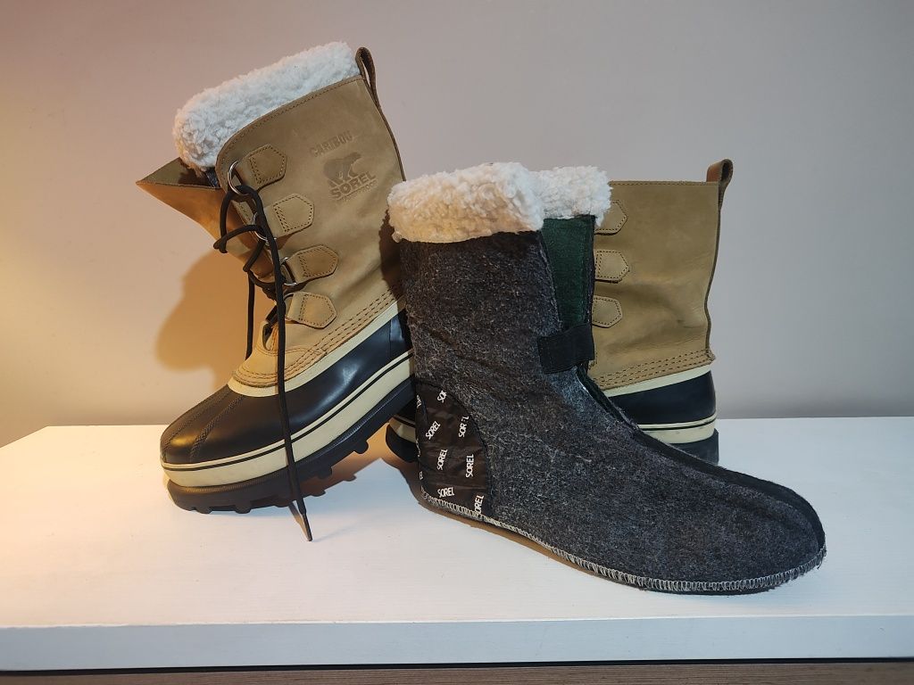 Buty śniegowce firmy Sorel Caribou r 42