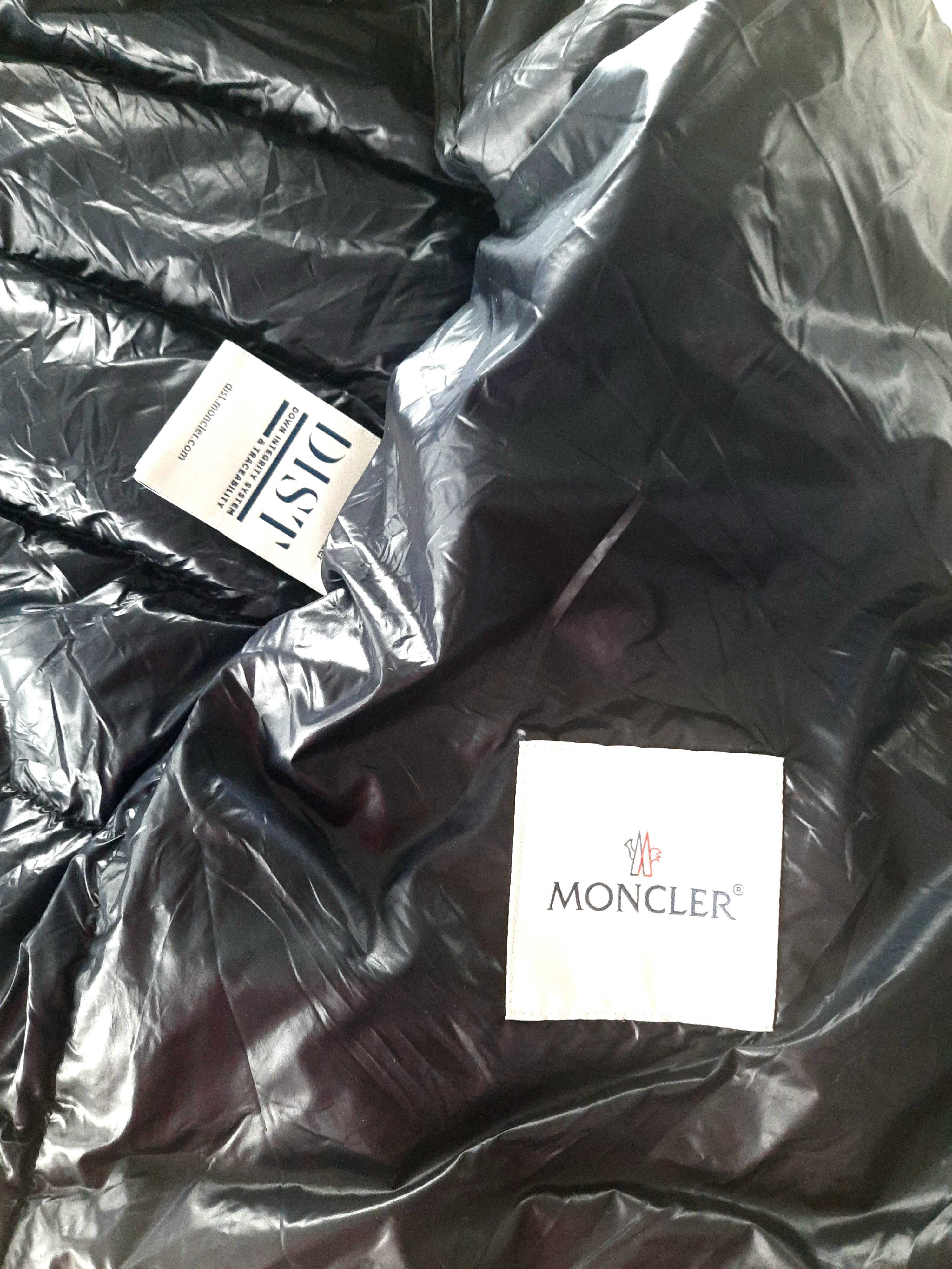 Moncler kamizelka Bezrękawnik zamek pierze rozm.M