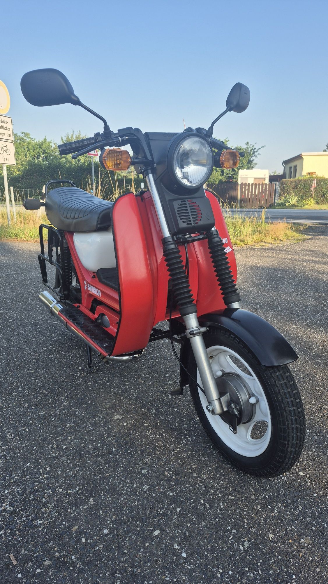 Skuter Simson sr50 zarejestrowany