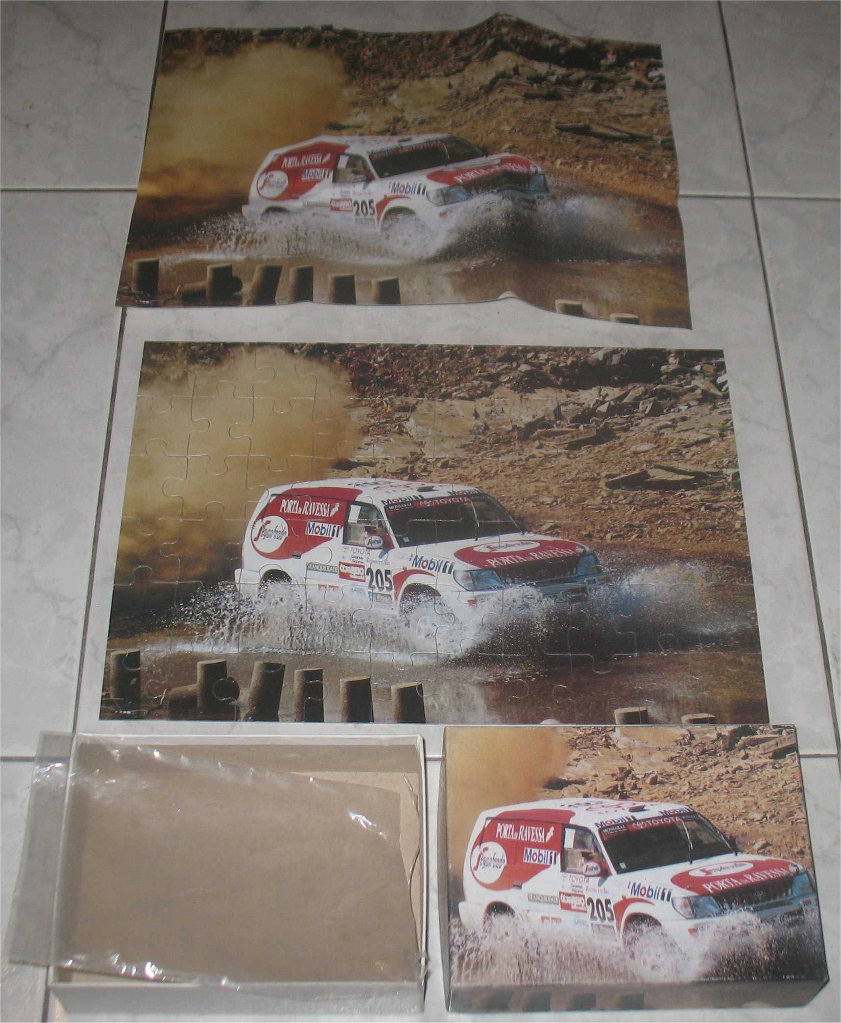 Puzzle -Toyota Land Cruiser - Campeão Nacional TT 1998 - Filipe Campos