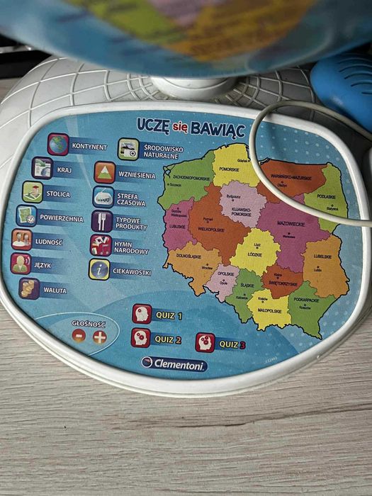 Interaktywny Globus Edukacyjny Clementoni