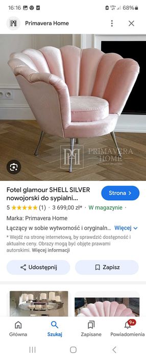 Okazja. Primavera home fotel musze