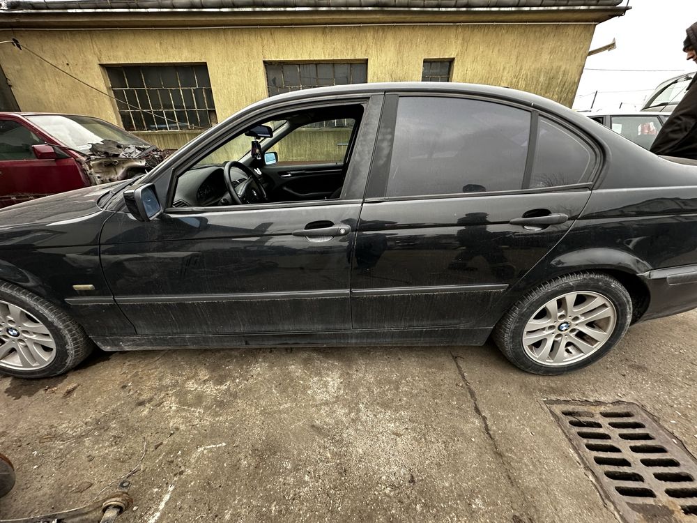 Drzwi BMW E46 Schwarz 2 Drzwi Sedan