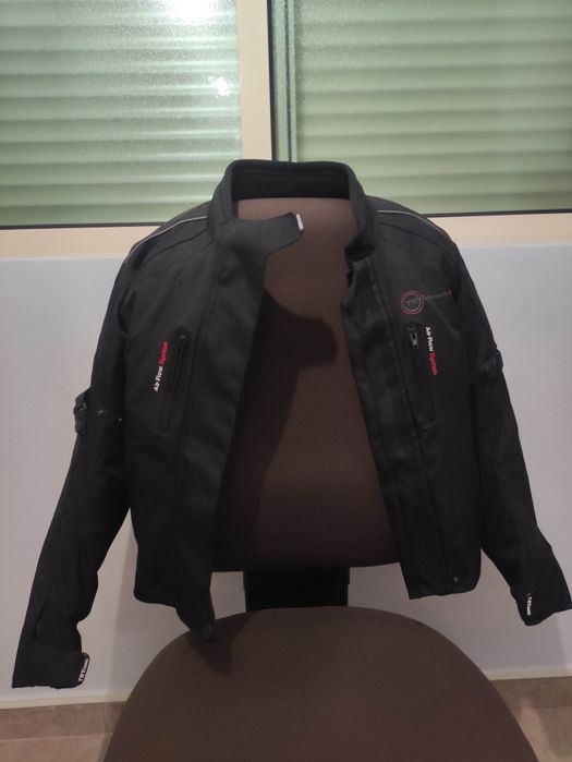 2 casacos moto homem e mulher