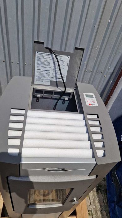 Piec kominek na pellet pelet peleciak kominkowy peletowy 8kw MOCNY