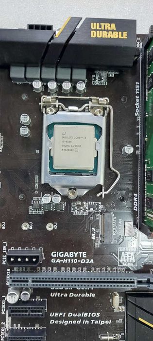 Материнка pci-ex 5+ GA-H110-D3A H270 M3 H170 Pro4 B150 B250 PC MATE