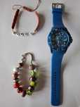 Bransoletka, charms, zegarek