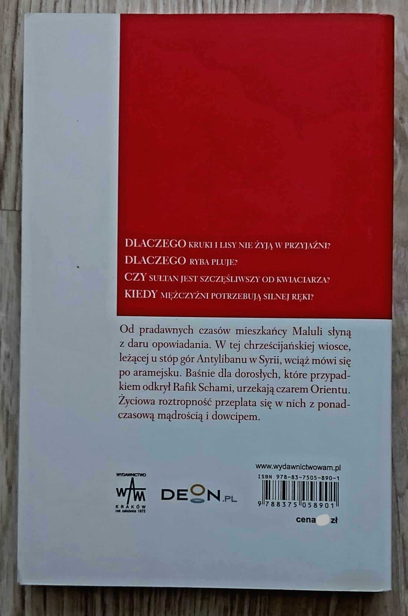 ,,Baśnie z Maluli" Rafik Schami