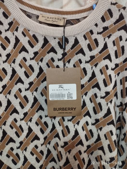 Светр Burberry коричневий