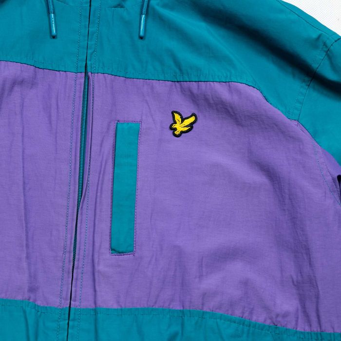Lyle&Scott retro kurtka wiatrówka L