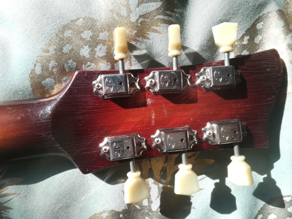 Gitara archtop hollow body Majesty Customs zmodernizowana Gotoh 510!!!