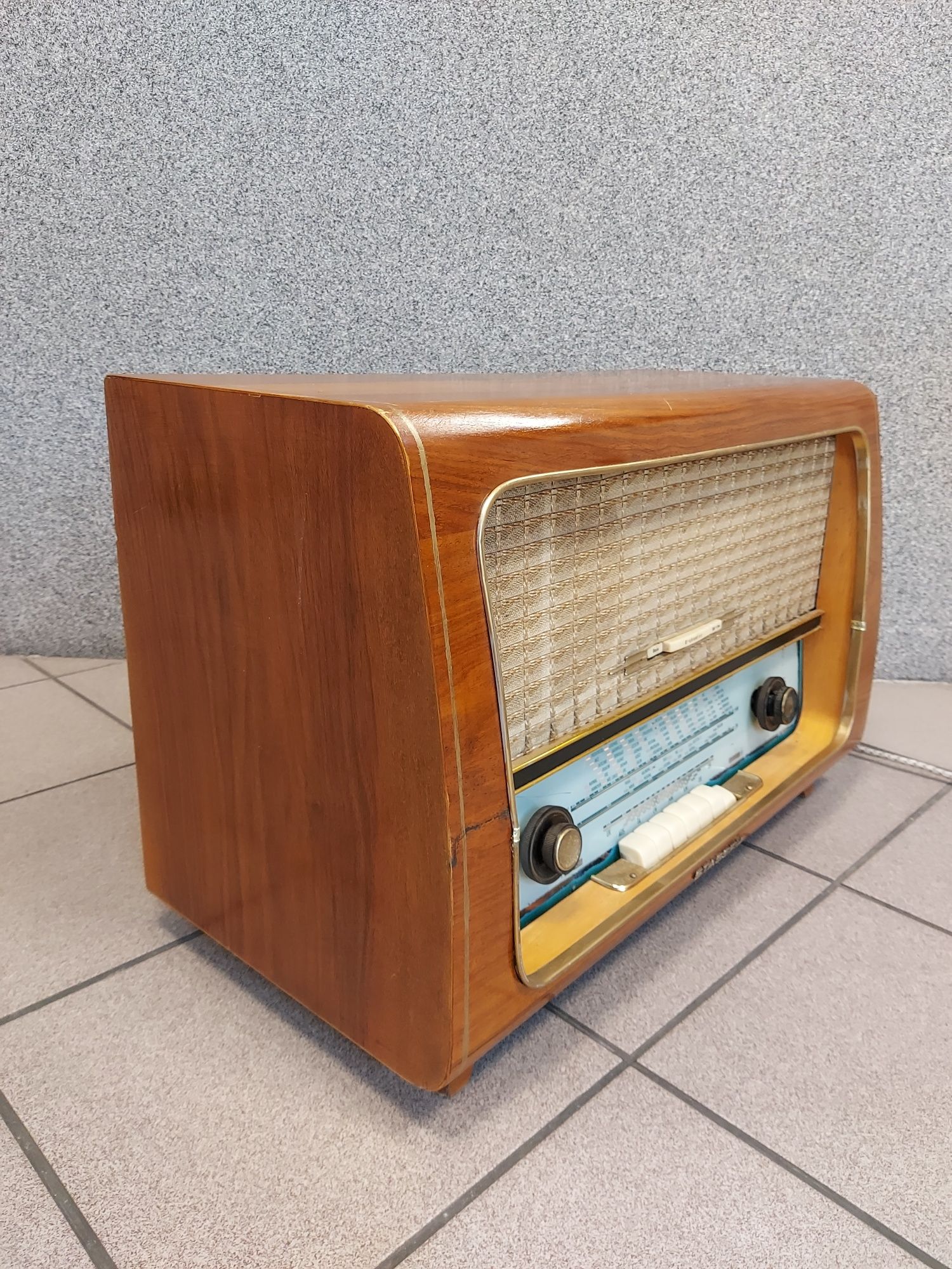 Stare radio lampowe STASSFURT Sprawne