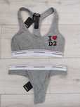 Oryginalny komplet bielizny Nowy Dsquared2 S