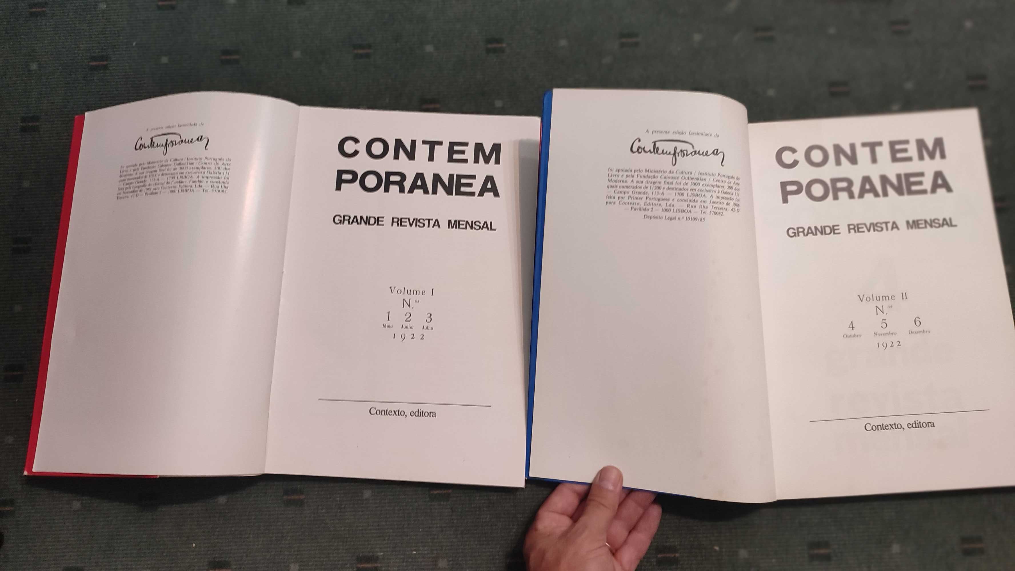 Contemporânea, Grande revista mensal - Volume I e II