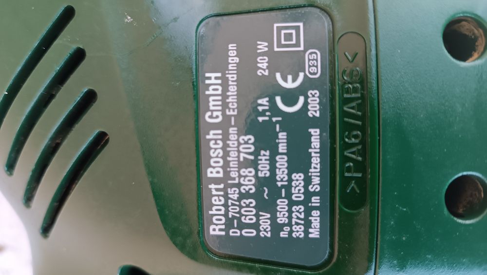 Шліфувальна машинка Bosch з Німеччини