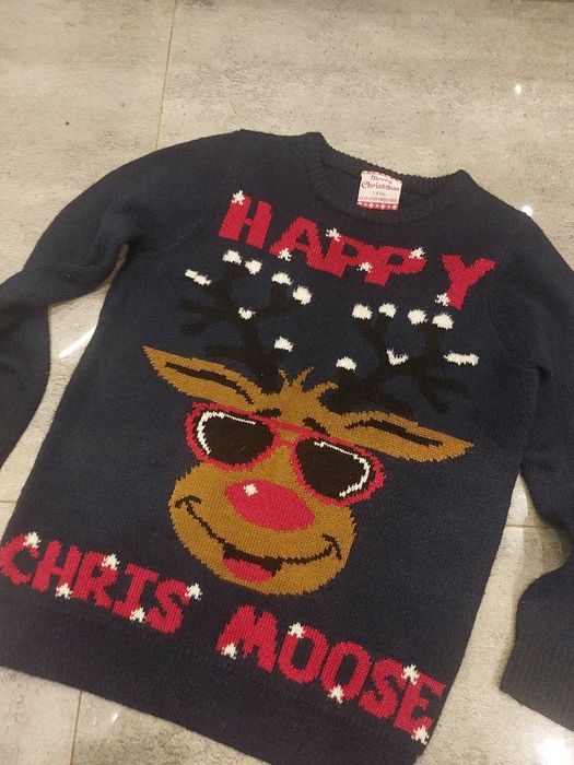 Sweter świąteczny święta wigilia